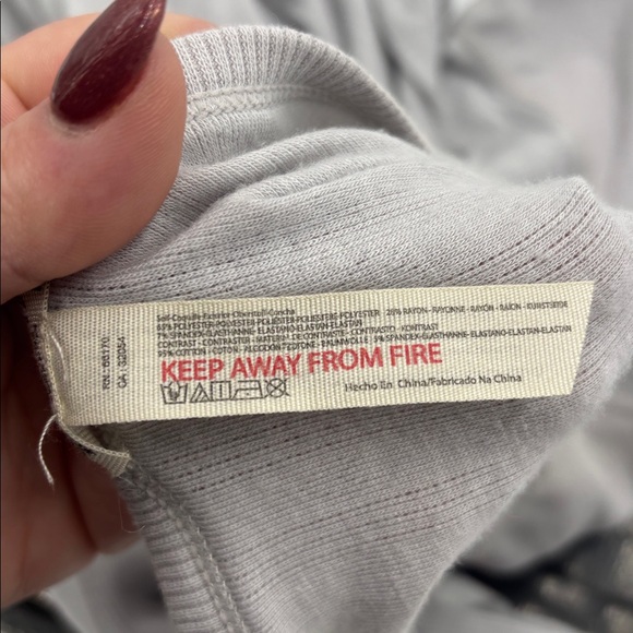 Free People Intimately Henley Long Sleeve PJ Top - Picture 6 of 6